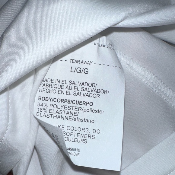 NWT Under Armour Men's V-neck Compression Short-sleeve T-shirt, White, Size L - Picture 8 of 13